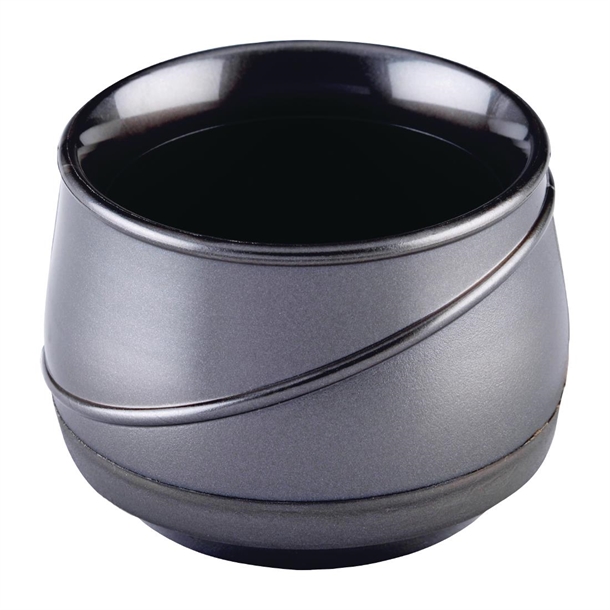 Aladdin Temp-Rite Allure Round Insulated Bowls Tungsten 150ml (48 Pack) Aladdin Temp-Rite Allure Round Insulated Bowls Tungsten 150ml (48 Pack)