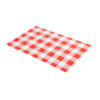 Fiesta Compostable Red Gingham Greaseproof Sheets 310x190mm (200 Pack) Fiesta Compostable Red Gingham Greaseproof Sheets 310x190mm (200 Pack)