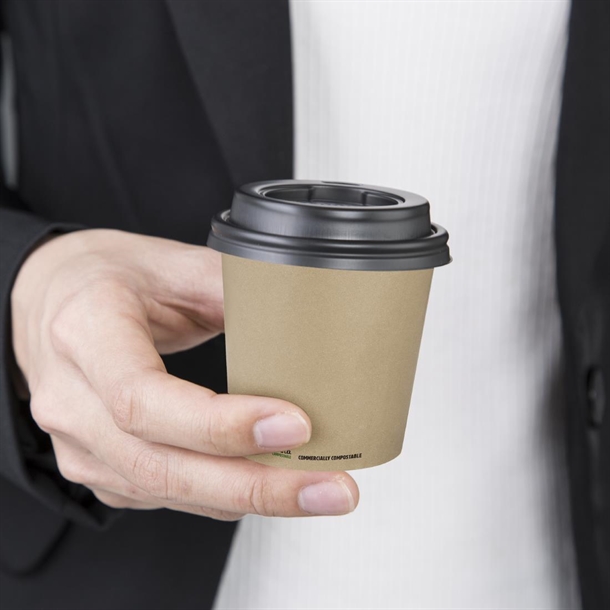 Fiesta Compostable Espresso Cups Single Wall 114ml (1000 Pack) Fiesta Compostable Espresso Cups Single Wall 114ml (1000 Pack)