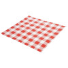 Fiesta Compostable Red Gingham Greaseproof Sheets 250x250mm (200 Pack) Fiesta Compostable Red Gingham Greaseproof Sheets 250x250mm (200 Pack)