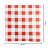 Fiesta Compostable Red Gingham Greaseproof Sheets 250x250mm (200 Pack) Fiesta Compostable Red Gingham Greaseproof Sheets 250x250mm (200 Pack)