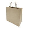 Fiesta Recyclable Twist Handle Brown Paper Bags Medium (250 Pack)