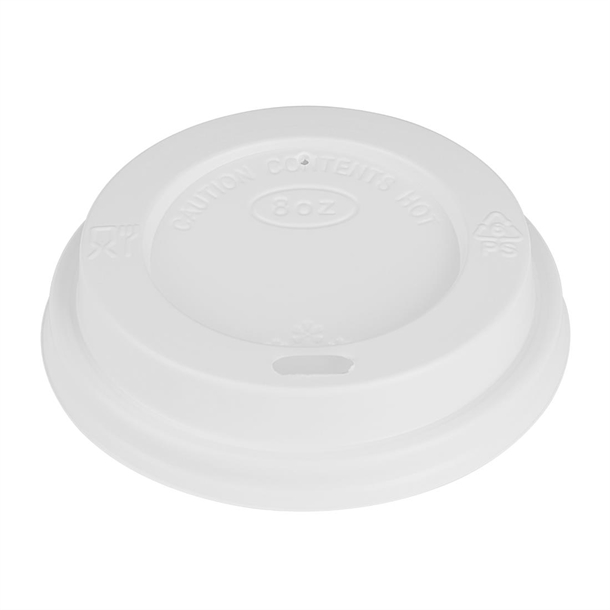 Nisbets Essentials Hot Cups and Lids Pack 225ml (350 Pack)