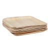 Fiesta Compostable Palm Leaf Plates Square 250mm (100 Pack) Fiesta Compostable Palm Leaf Plates Square 250mm (100 Pack)