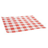 Fiesta Compostable Red Gingham Greaseproof Sheets 380x310mm (Pack 200) Fiesta Compostable Red Gingham Greaseproof Sheets 380x310mm (Pack 200)