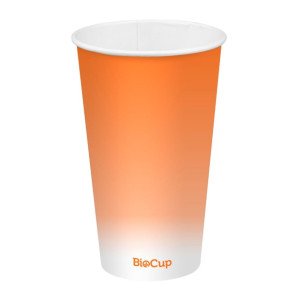 BioPak Cold Paper Biocups Coloured 500ml/90mm (1000 Pack)
