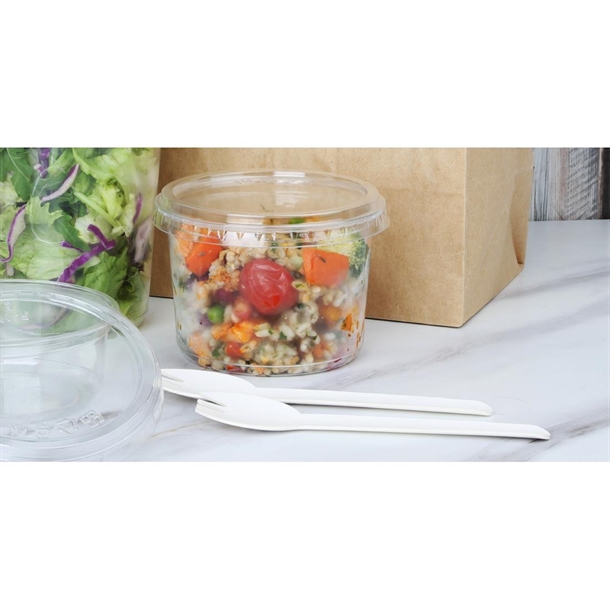 Fiesta Recyclable rPET Deli Cups 225ml (300 Pack)