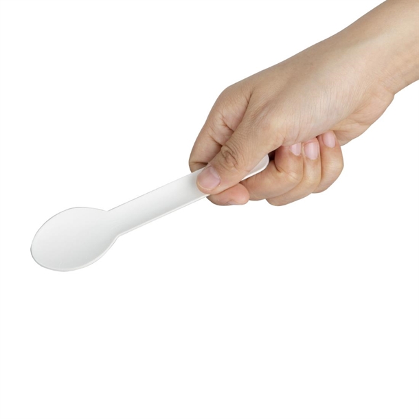 Fiesta Compostable Paper Teaspoons 132mm (100 Pack) Fiesta Compostable Paper Teaspoons 132mm (100 Pack)