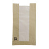 Fiesta Compostable Bread Bags with Glassine Window 320x180x40mm (Pack 1000)