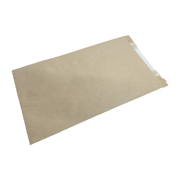 Fiesta Compostable Bread Bags with Glassine Window 320x180x40mm (Pack 1000)