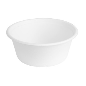 Fiesta Compostable Bagasse Bowl Base 750ml (50 Pack)