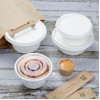Fiesta Compostable Bagasse Bowl Base 750ml (50 Pack)