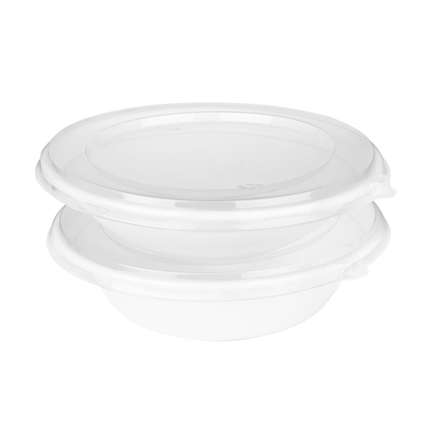 Fiesta Compostable Bagasse Poke Bowl Bases 710ml (50 Pack) Fiesta Compostable Bagasse Poke Bowl Bases 710ml (50 Pack)