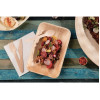 Fiesta Compostable Deep Palm Leaf Plates Rectangular 250mm (100 Pack) Fiesta Compostable Deep Palm Leaf Plates Rectangular 250mm (100 Pack)