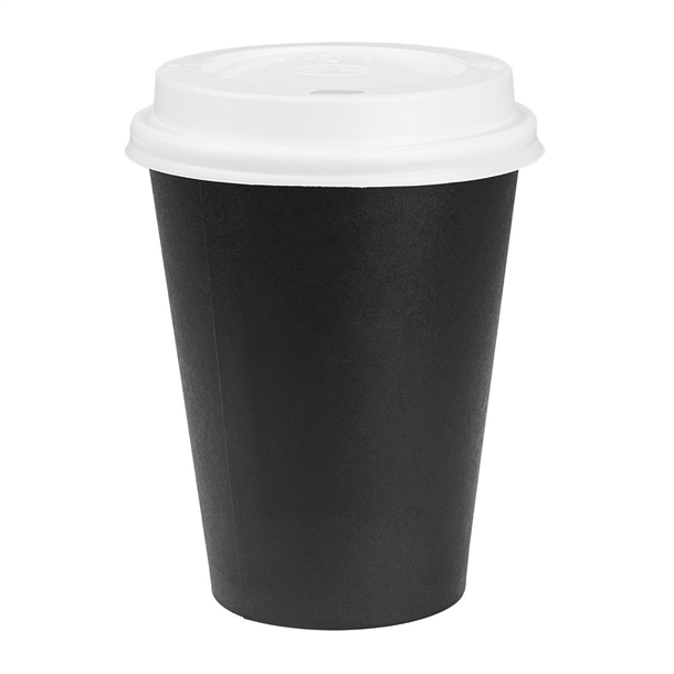 Nisbets Essentials Hot Cups and Lids Pack 340ml (300 Pack) Nisbets Essentials Hot Cups and Lids Pack 340ml (300 Pack)