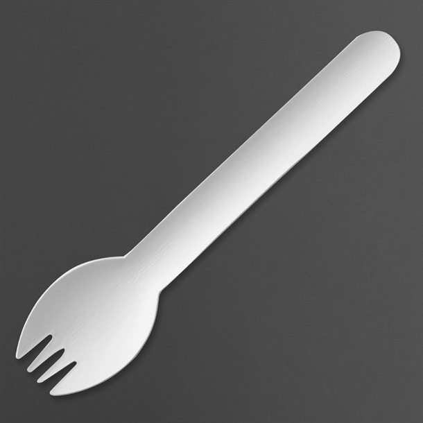 Fiesta Compostable Paper Sporks 160mm (100 Pack) Fiesta Compostable Paper Sporks 160mm (100 Pack)
