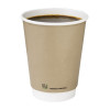 Fiesta Compostable Coffee Cups Double Wall 340ml (25 Pack)