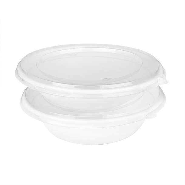 Fiesta Compostable Bagasse Poke Bowl Bases 946ml (50 Pack)