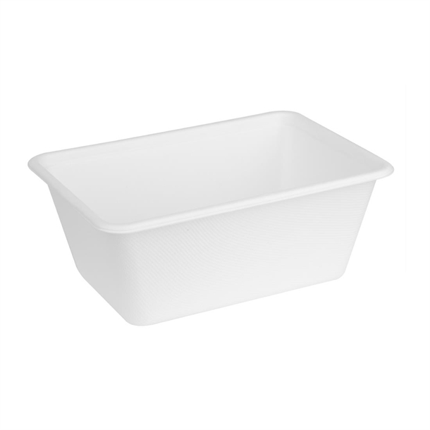 Fiesta Compostable Bagasse Food Container Bases 1000ml (100 Pack) Fiesta Compostable Bagasse Food Container Bases 1000ml (100 Pack)