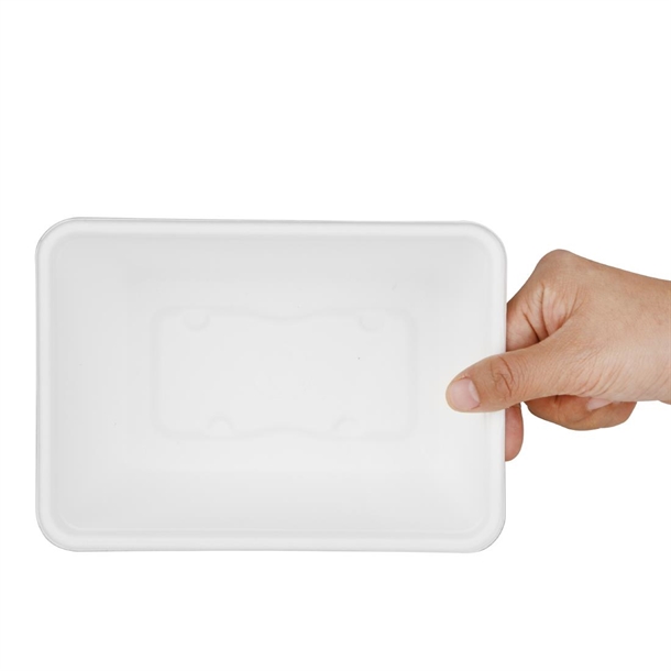 Fiesta Compostable Bagasse Food Container Bases 1000ml (100 Pack) Fiesta Compostable Bagasse Food Container Bases 1000ml (100 Pack)