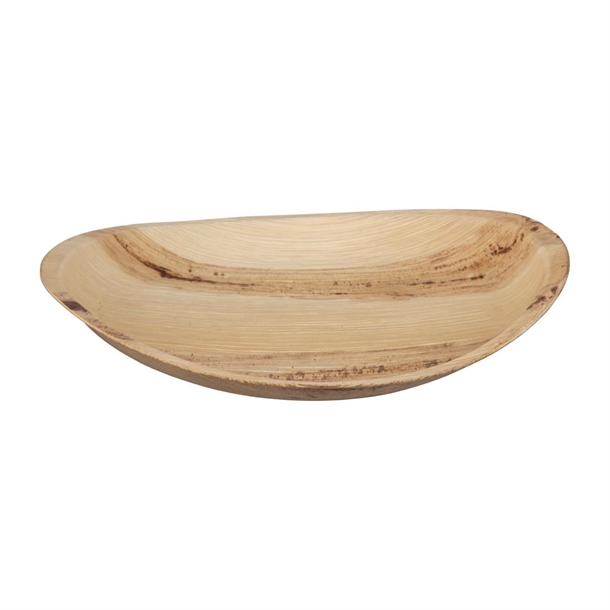 Fiesta Compostable Palm Leaf Plates Round 250mm (100 Pack) Fiesta Compostable Palm Leaf Plates Round 250mm (100 Pack)