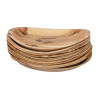Fiesta Compostable Palm Leaf Plates Round 250mm (100 Pack) Fiesta Compostable Palm Leaf Plates Round 250mm (100 Pack)
