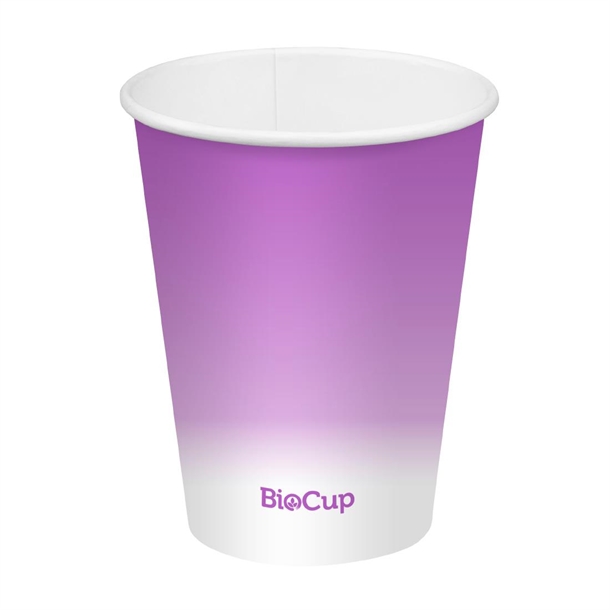 BioPak Cold Paper Biocups Coloured 390ml/90mm (1000 Pack)
