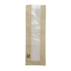 Fiesta Compostable Baguette Bags with Glassine Window 300x100x60mm (Pack 1000)