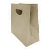 Fiesta Recyclable D Cut Handle Brown Paper Bags Medium (250 Pack)