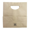 Fiesta Recyclable D Cut Handle Brown Paper Bags Medium (250 Pack)