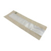 Fiesta Compostable Baguette Bags with Glassine Window 300x100x60mm (Pack 1000)