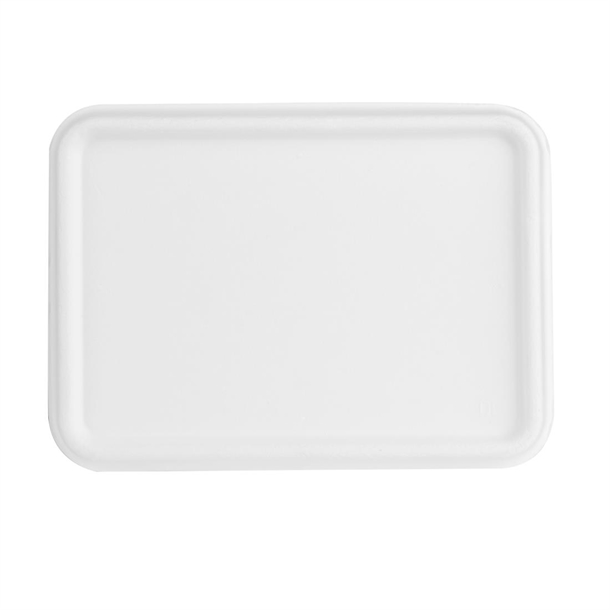 Fiesta Compostable Bagasse Lids for Bagasse Container Bases (100 Pack)