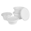 Fiesta Compostable Bagasse Bowl Base 900ml (50 Pack)