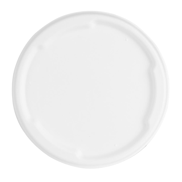 Fiesta Compostable Bagasse Lids for 750/900ml Bowl Bases (50 Pack)