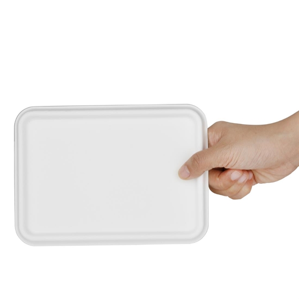 Fiesta Compostable Bagasse Lids for Bagasse Container Bases (100 Pack)