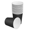 Fiesta Compostable Hot Cups Single Wall Black 177ml (50 Pack)