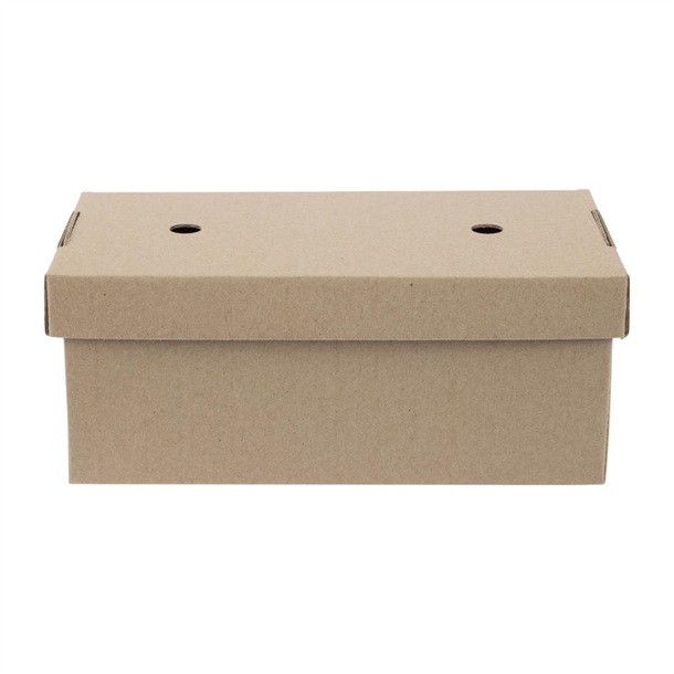 Fiesta Compostable Fold-Out Takeaway Boxes (100 Pack) Fiesta Compostable Fold-Out Takeaway Boxes (100 Pack)
