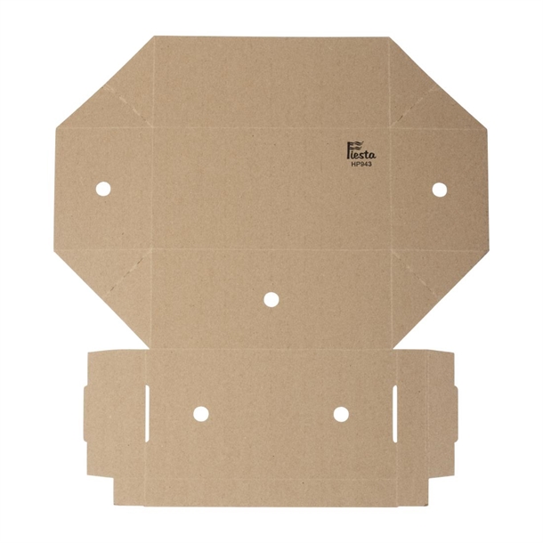 Fiesta Compostable Fold-Out Takeaway Boxes (100 Pack) Fiesta Compostable Fold-Out Takeaway Boxes (100 Pack)
