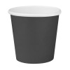 Fiesta Compostable Hot Cups Single Wall Black 177ml (1000 Pack)