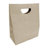 Fiesta Recyclable D Cut Handle Brown Paper Bags Large (250 Pack)