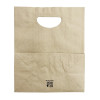 Fiesta Recyclable D Cut Handle Brown Paper Bags Large (250 Pack)