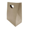 Fiesta Recyclable D Cut Handle Brown Paper Bags Large (250 Pack)