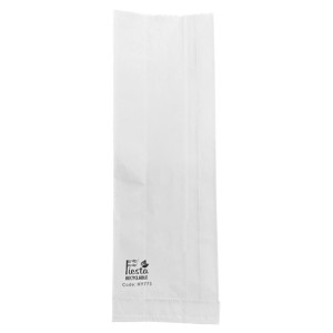 Fiesta Recyclable Foil Lined Paper Bags 300x100x60mm (Pack 500)