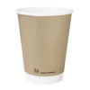 Fiesta Compostable Coffee Cups Double Wall 340ml (500 Pack) Fiesta Compostable Coffee Cups Double Wall 340ml (500 Pack)