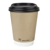 Fiesta Compostable Coffee Cups Double Wall 340ml (500 Pack) Fiesta Compostable Coffee Cups Double Wall 340ml (500 Pack)
