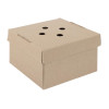 Fiesta Compostable Fold-Out Burger Boxes (100 Pack)