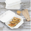 Fiesta Compostable Bagasse Food Containers 245x150mm (200 Pack) Fiesta Compostable Bagasse Food Containers 245x150mm (200 Pack)