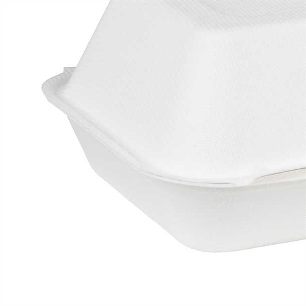 Fiesta Compostable Bagasse Food Containers 245x150mm (200 Pack) Fiesta Compostable Bagasse Food Containers 245x150mm (200 Pack)