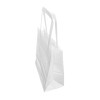 Fiesta Recyclable Flat Handle White Paper Bags Small (250 Pack)