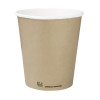 Fiesta Compostable Coffee Cup Single Wall Kind Kraft 340ml (1000 Pack)